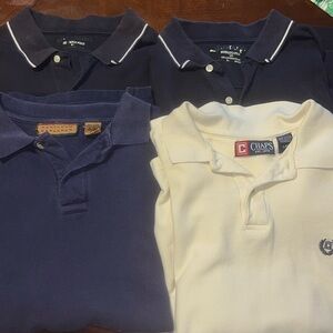 GUC set of 4 Mens Polos Chaps, St. John’s Bay, Northern Explorer